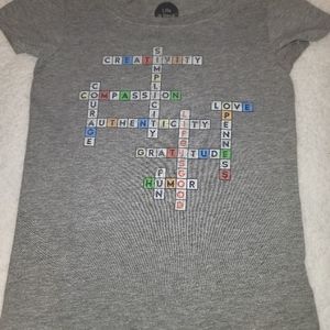 NWOT Life is Good girls shirt, size small 5 6